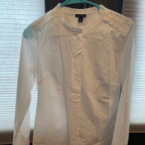 White Ann Taylor Button down - NWOT